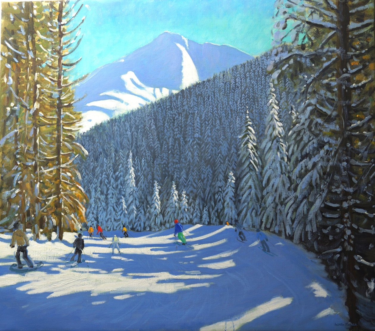 Sci, Beauregard La Clusaz, 2012 da Andrew Macara