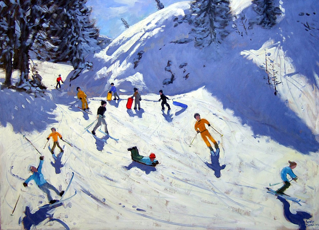 Il burrone, Belle Plagne, 2004 da Andrew Macara