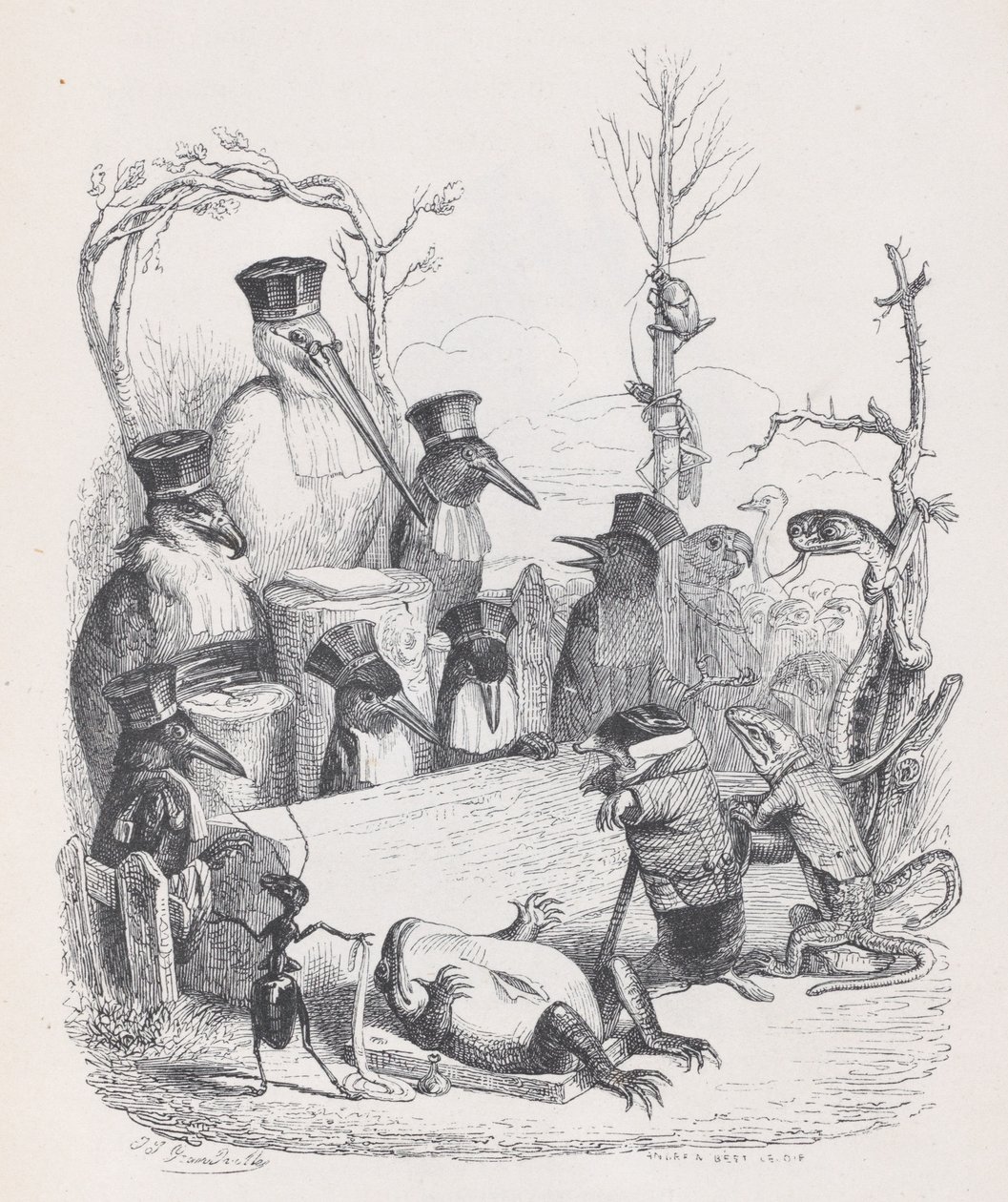 Più andiamo avanti, meno penetriamo il terribile mistero di cui il sfortunato..., ca. 1837-47 da Andrew Best Leloir