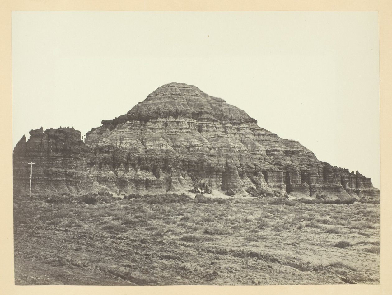 Church Buttes, vicino a Fort Bridger, territorio del Wyoming da Andrew Joseph Russell