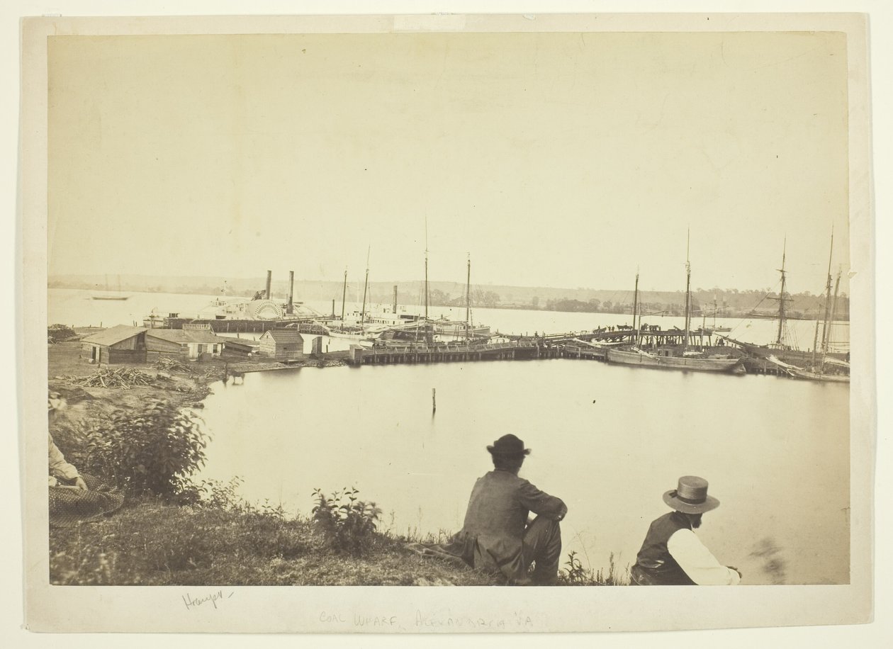 Molo del Carbone, Alexandria, Virginia da Andrew Joseph Russell