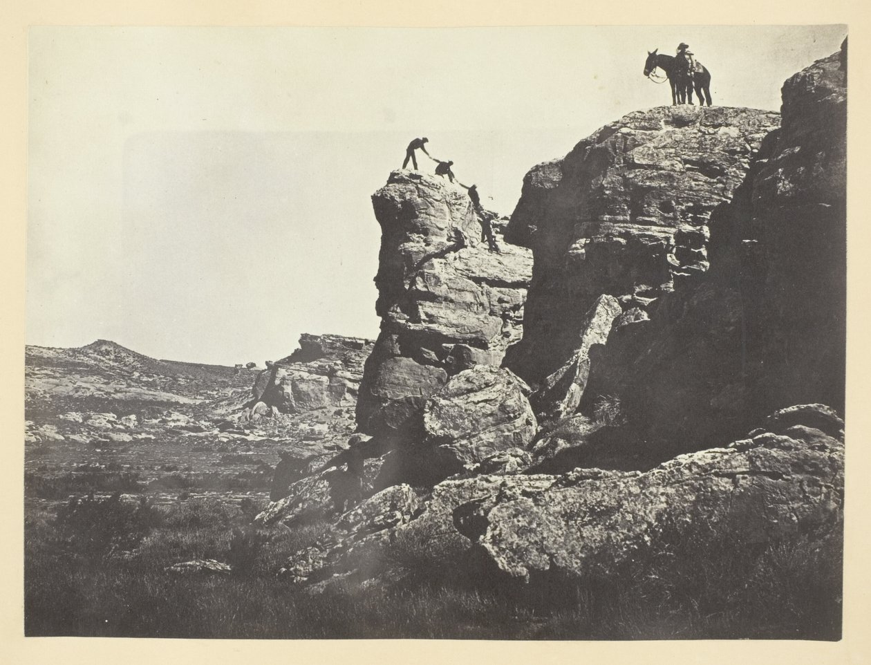 Scogliere alte, Black Buttes da Andrew Joseph Russell