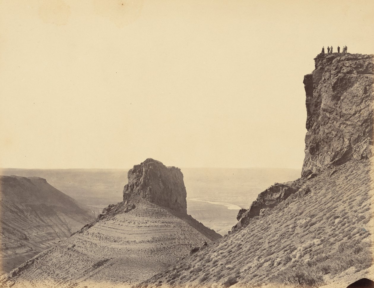 Piastra 23. Sulle montagne del Green River, 1869 (foto) da Andrew Joseph Russell