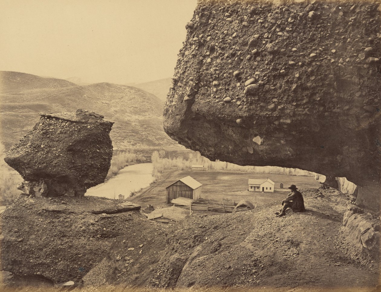 Piastra 32. Hanging Rock, piedi del Canone dell