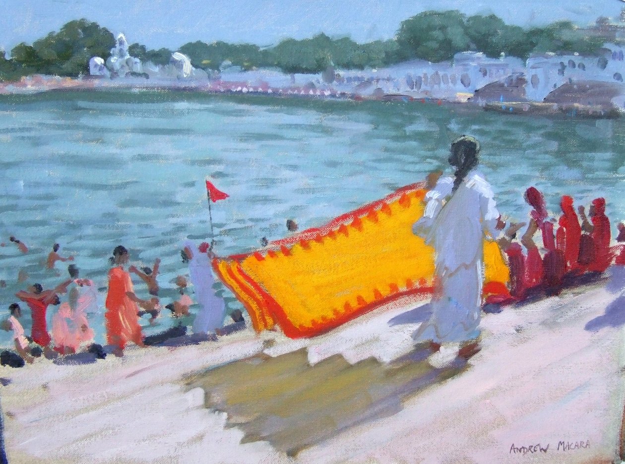 Asciugatura del Sari, Pushkar da Andrew Macara