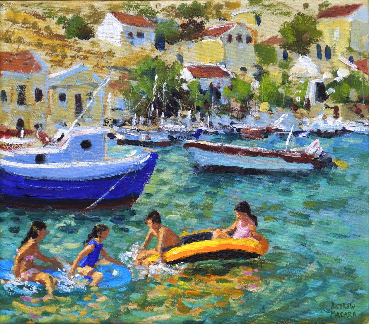 Divertimento in Derive, Symi, Grecia da Andrew Macara