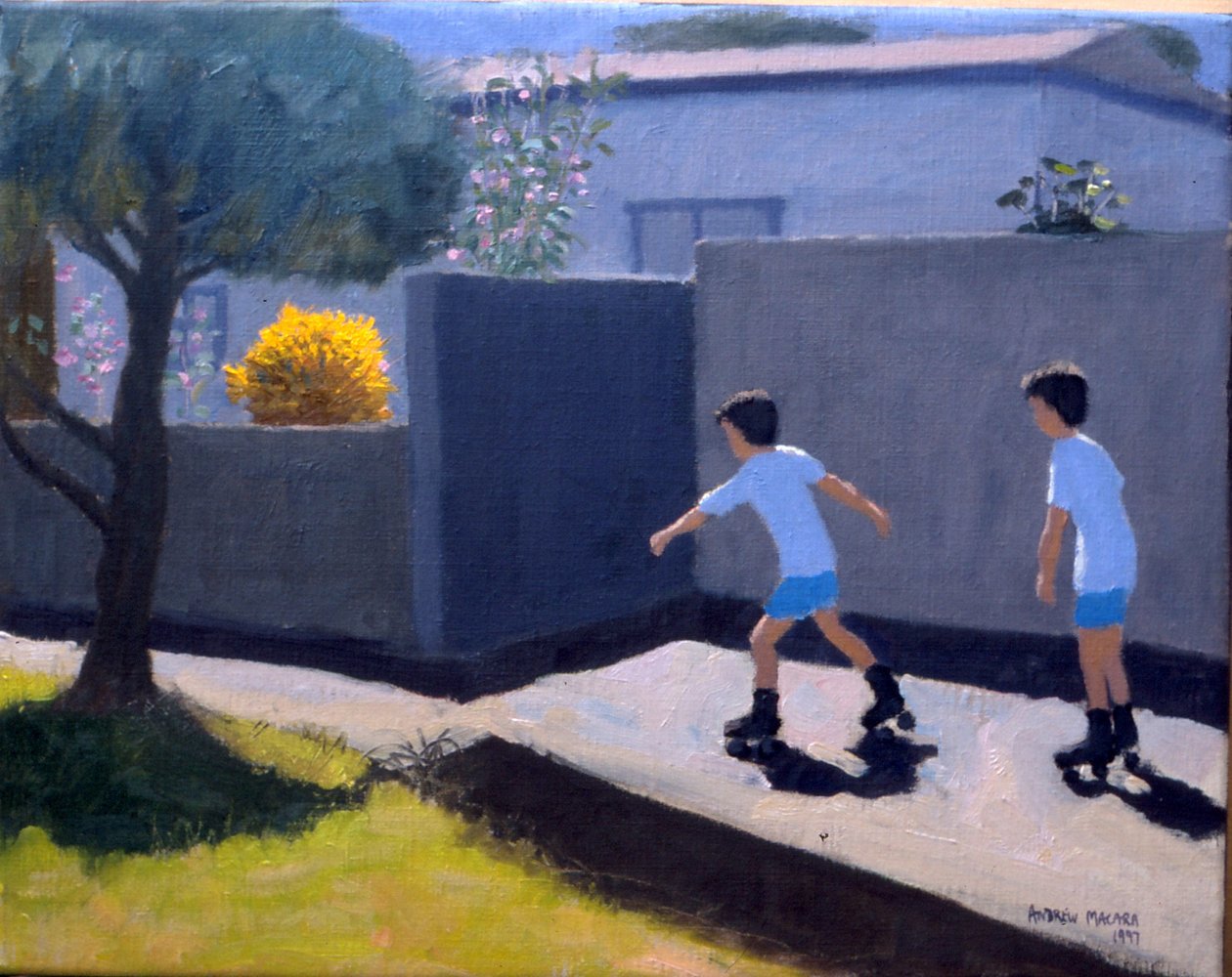 Pattinatori a rotelle da Andrew Macara
