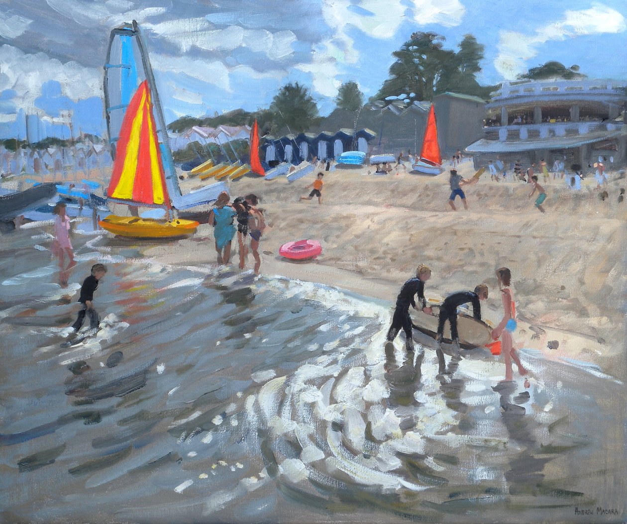 Barche a vela, 2009 da Andrew Macara