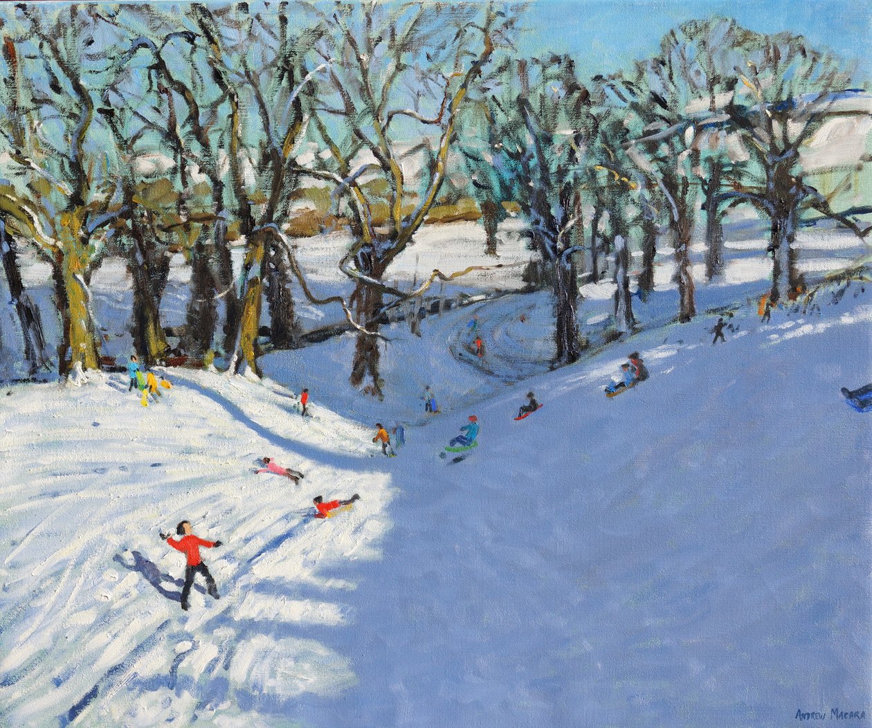 Inverno, Rowsley, Derbyshire, 2014 da Andrew Macara