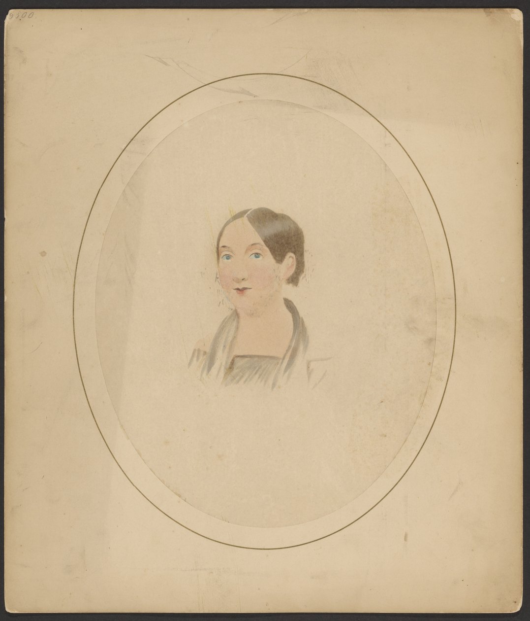 Ritratto di Lavinia E. Walken (signora A.J. Hill) da Andrew W. Jordan