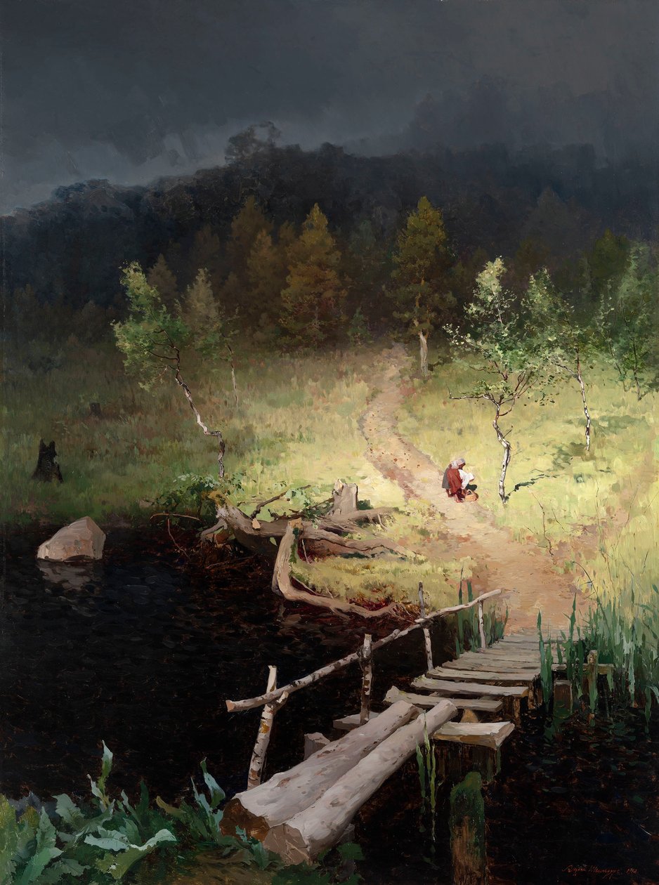 Prima della tempesta da Andrey Nikolayevich Shilder