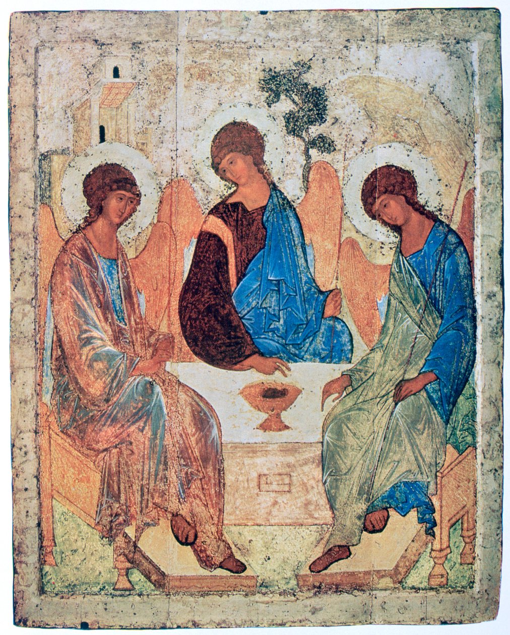 La Trinità di Roublev, c. 1411 da Andrey Rublyov