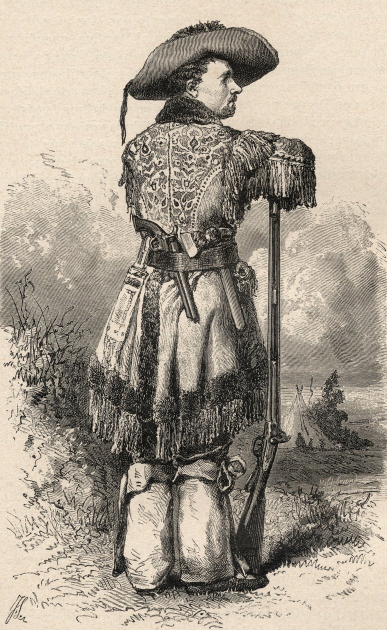 Charles H. Utter, alias Colorado Charlie, illustrazione da 
