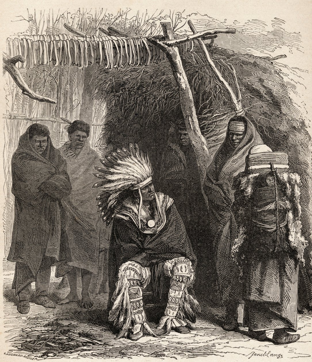Peter La Cherre, illustrazione da 