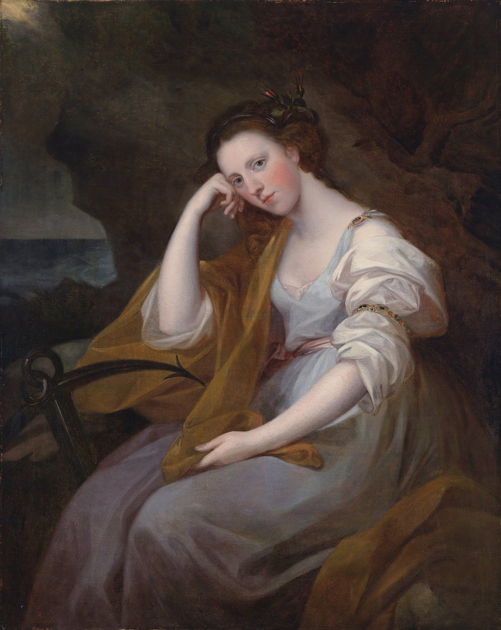 Ritratto di Lady Louisa Leveson Gower come Spes (Dea della Speranza) da Angelica Kauffmann