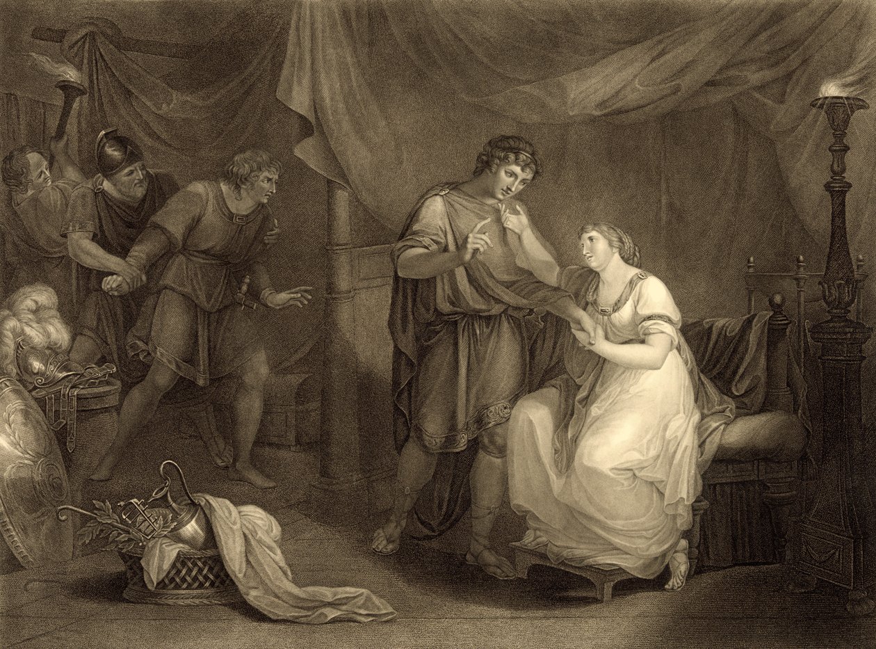 Nella tenda di Calcante, Atto V, Scena II, da 