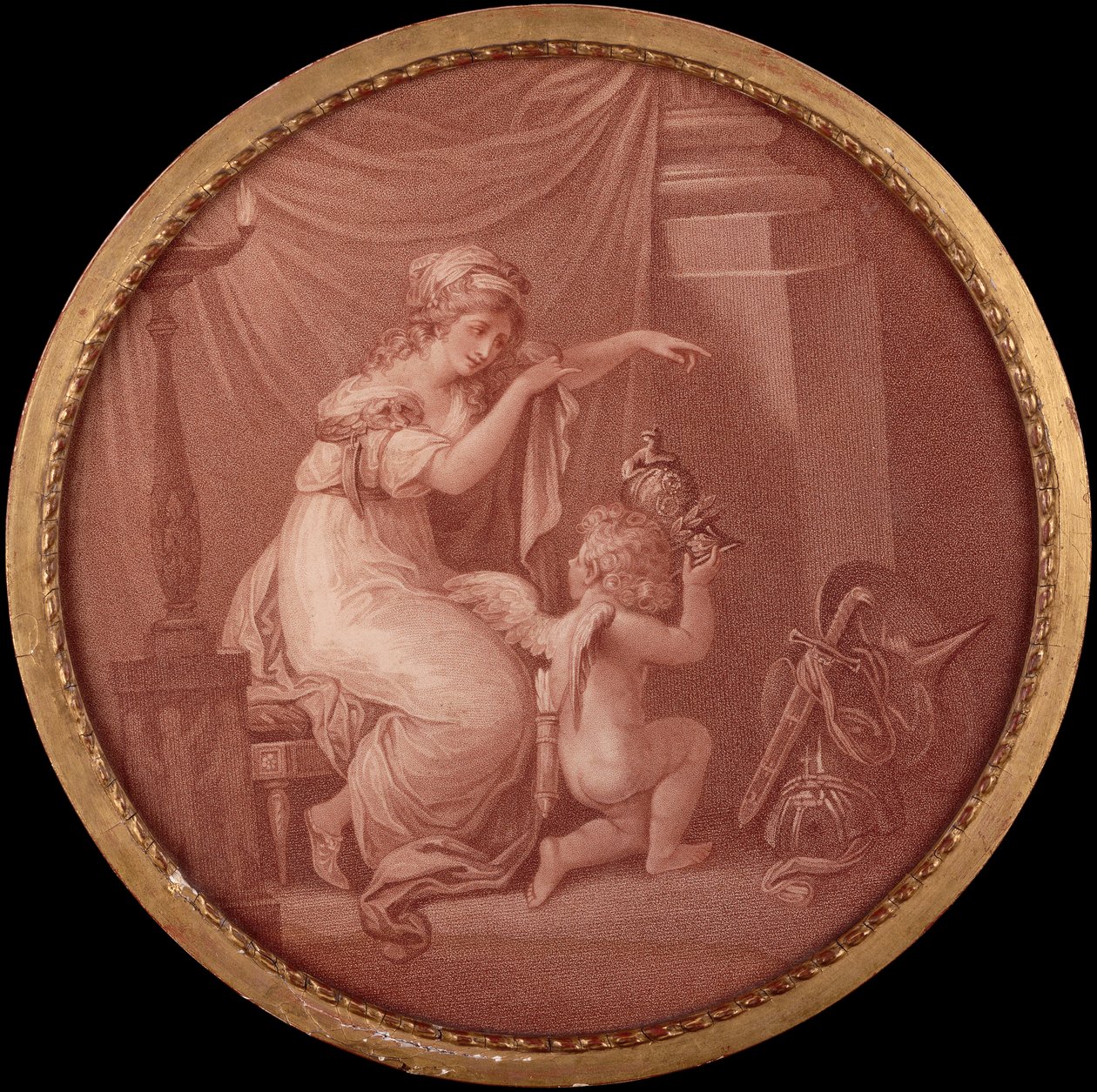 La vita di Cupido da Angelica (after) Kauffmann