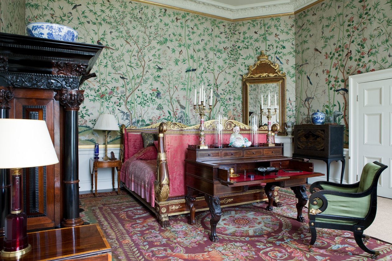 Sala Leicester, Chatsworth House, Derbyshire da Thomas Kelly