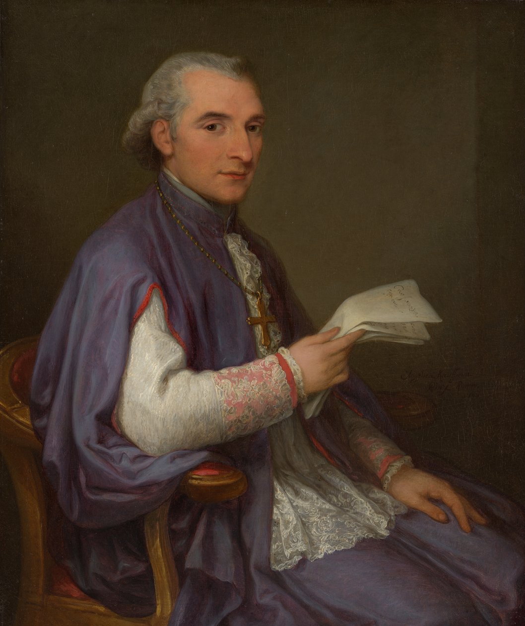 Monsignor Giuseppe Spina da Angelica Kauffmann