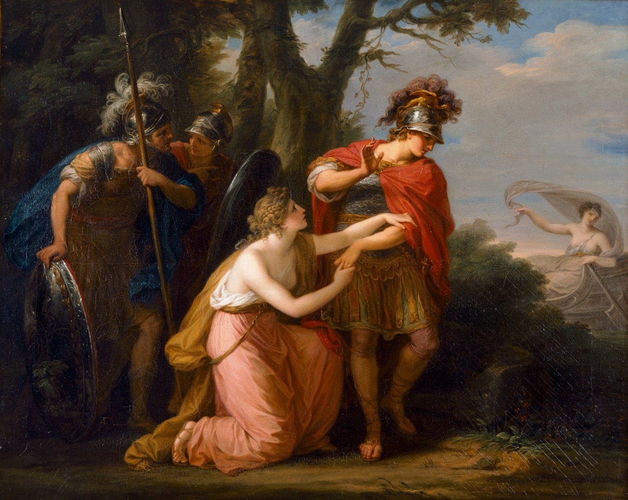 Rinaldo e Armida da Angelica Kauffman
