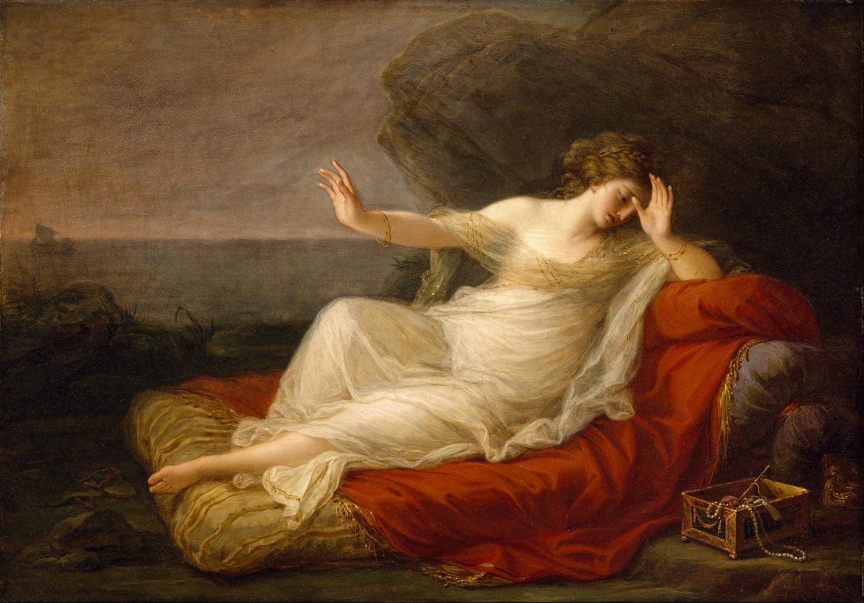 Arianna abbandonata da Teseo da Angelica Kauffmann