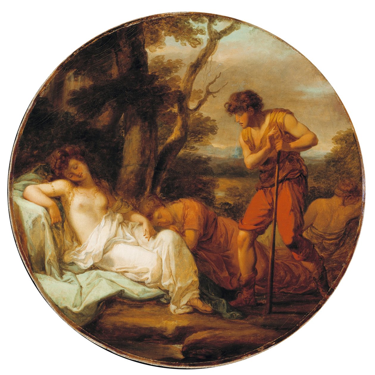 Cimone e Ifigenia da Angelica Kauffmann