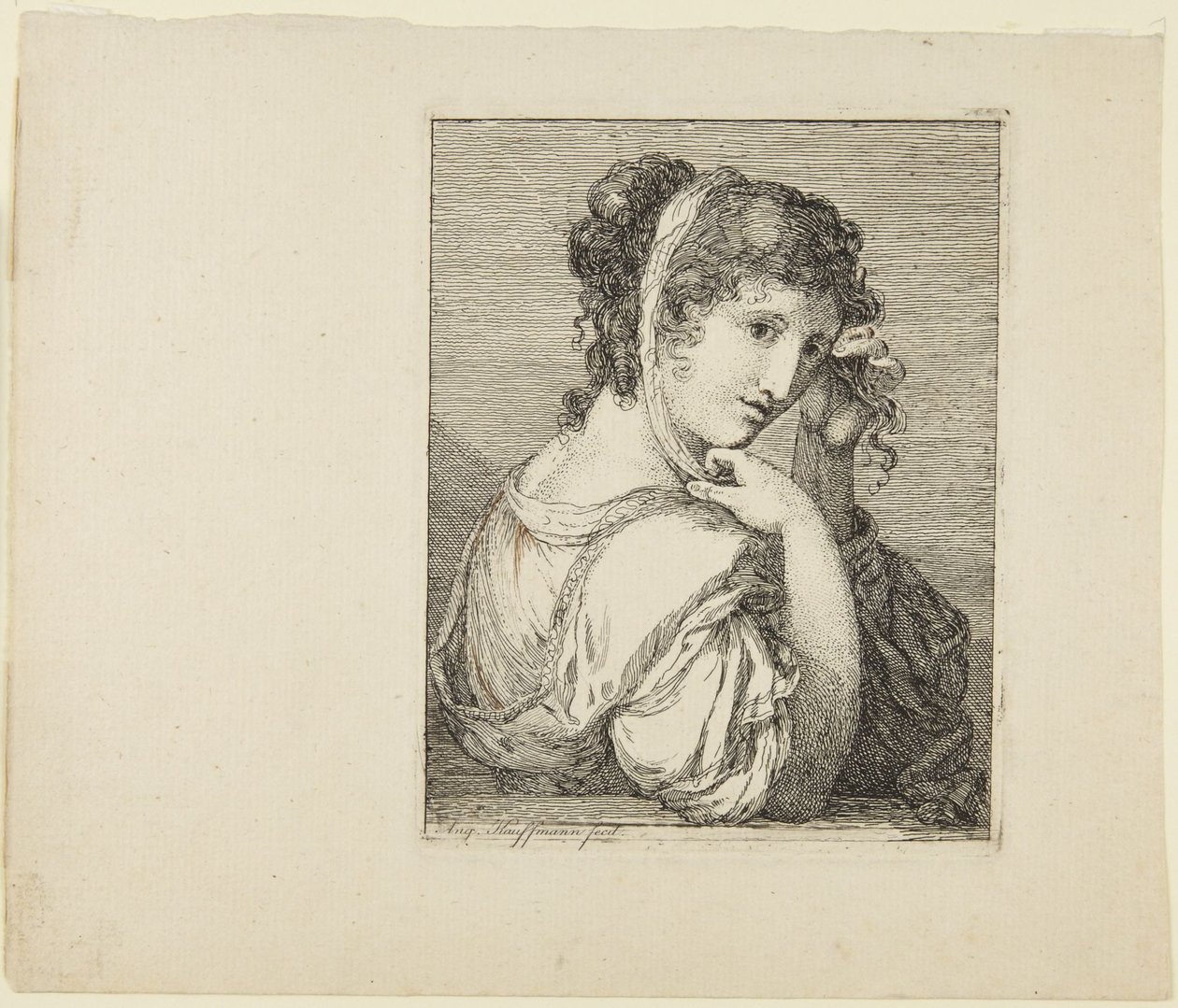 Ritratto di ragazza da Angelica Kauffmann