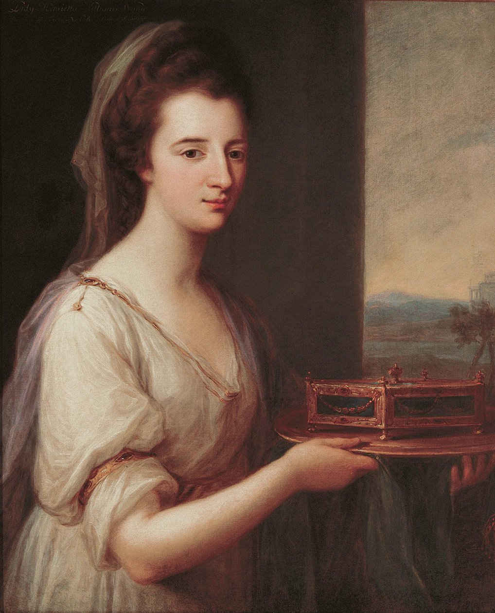 Ritratto di Lady Henrietta Williams-Wynn, ca 1769 da Angelica Kauffmann