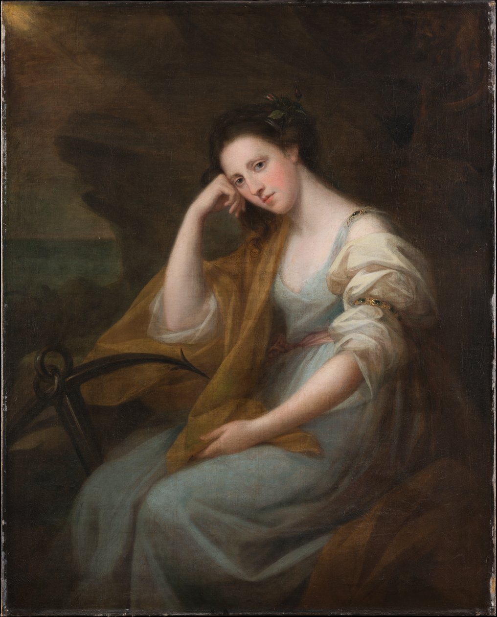 Ritratto di Lady Louisa Leveson-Gower (1749/50-1827), in seguito baronessa Macdonald, nei panni di Spes da Angelica Kauffmann