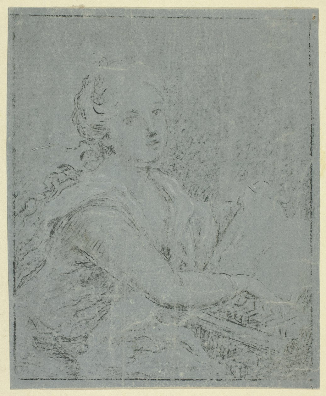 Donna al clavicembalo da Angelica Kauffmann