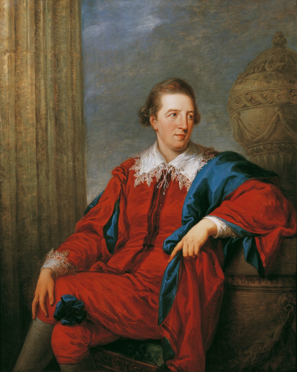 John Simpson, il padre di Maria Susanna Lady Ravensworth da Angelica Kauffmann