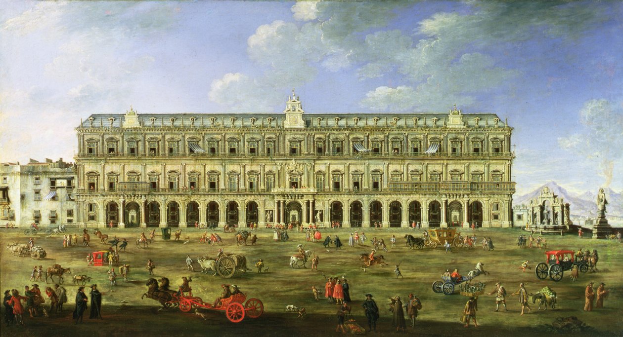 Veduta del Palazzo di Napoli da Angelo Maria Costa