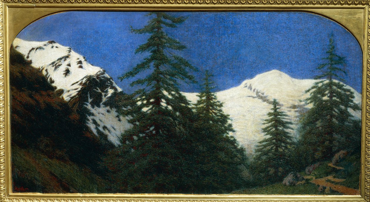 Alte montagne da Angelo Morbelli