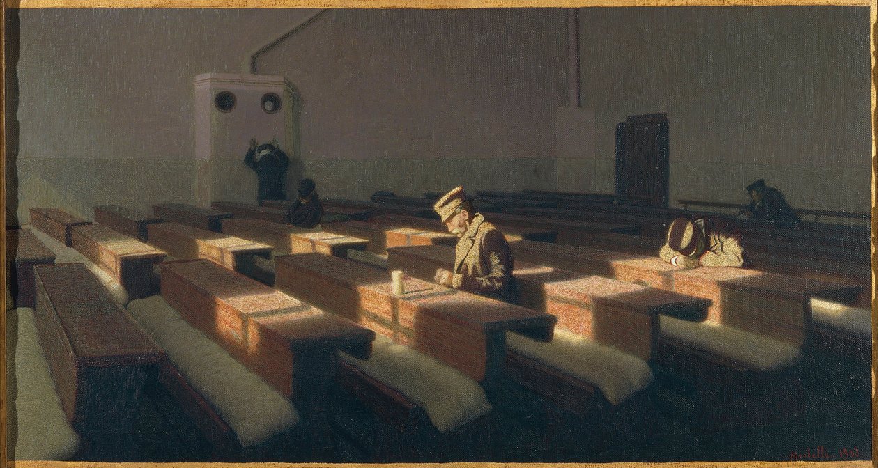 Italia, Venezia, Il Natale di chi resta da Angelo Morbelli