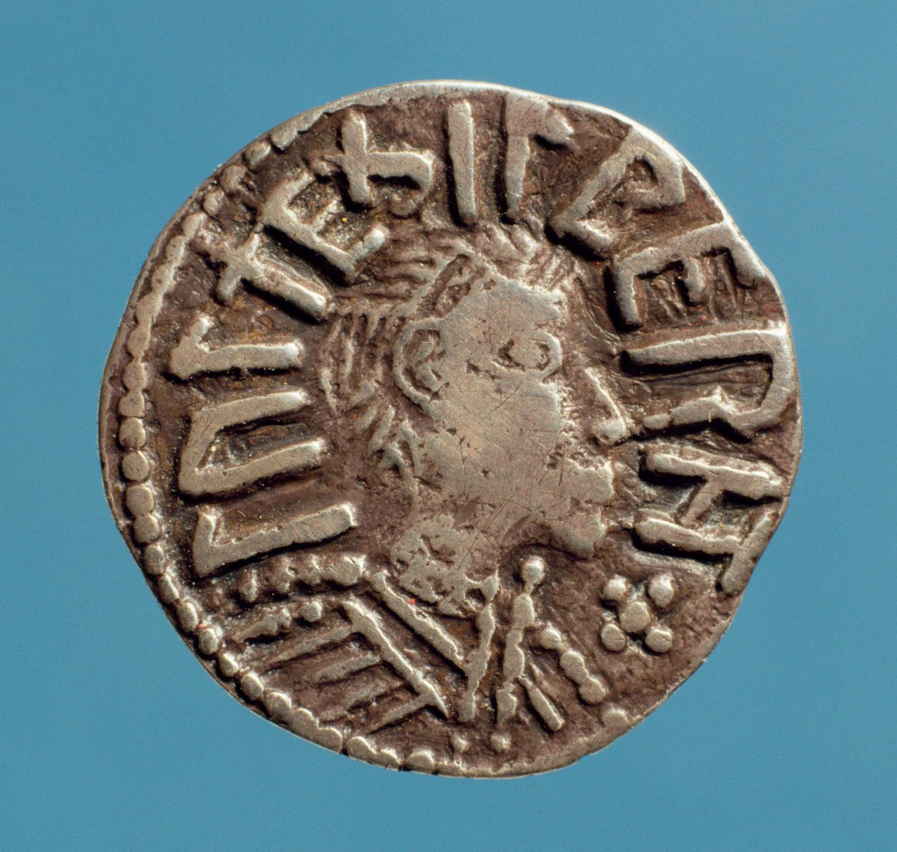 Penny (dritto) di Aethelberht (m.794) Re anglosassone dell