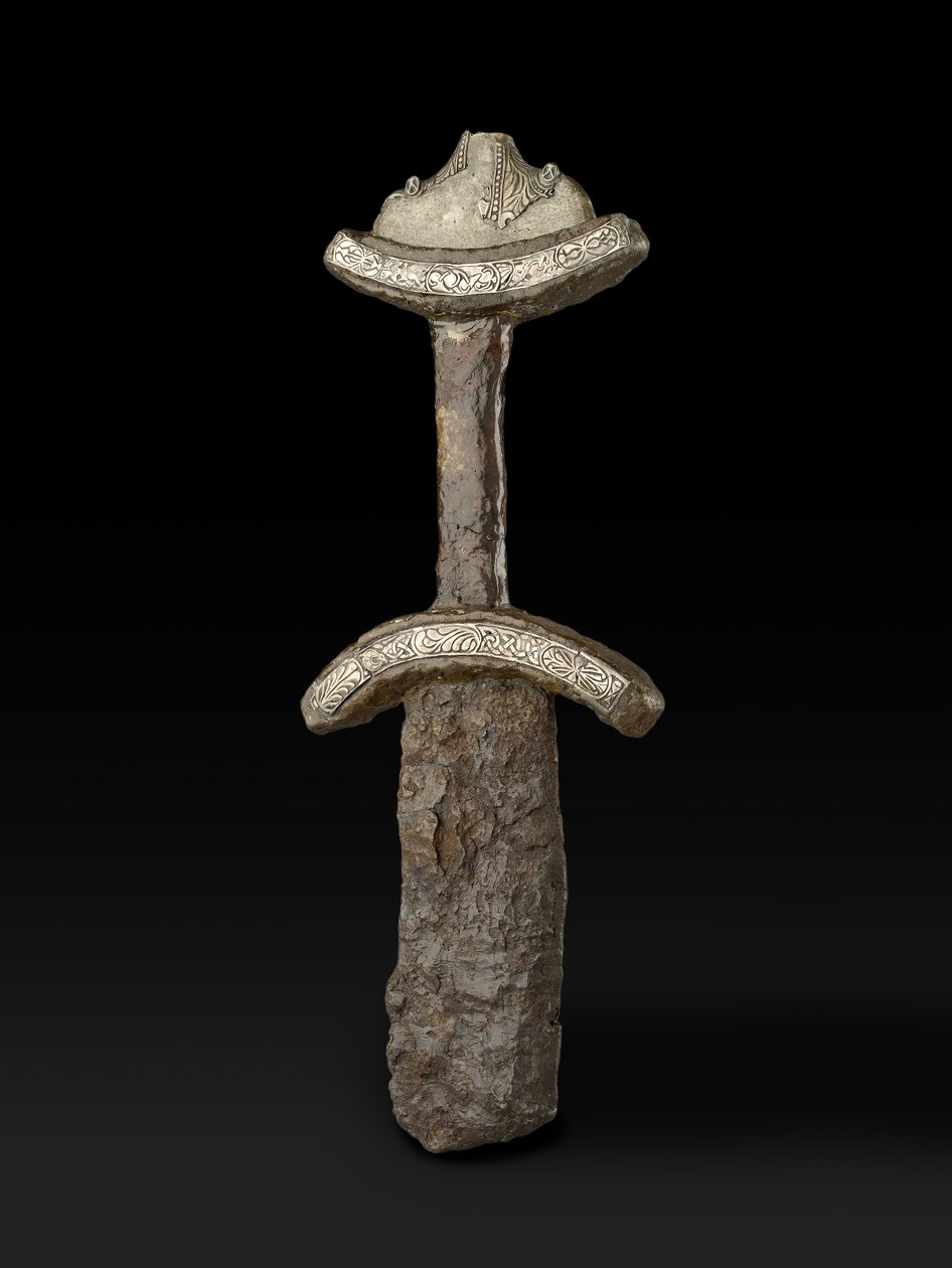 La Spada di Abingdon, stile Trewhiddle tardo sassone del tardo IX secolo da Anglo Saxon