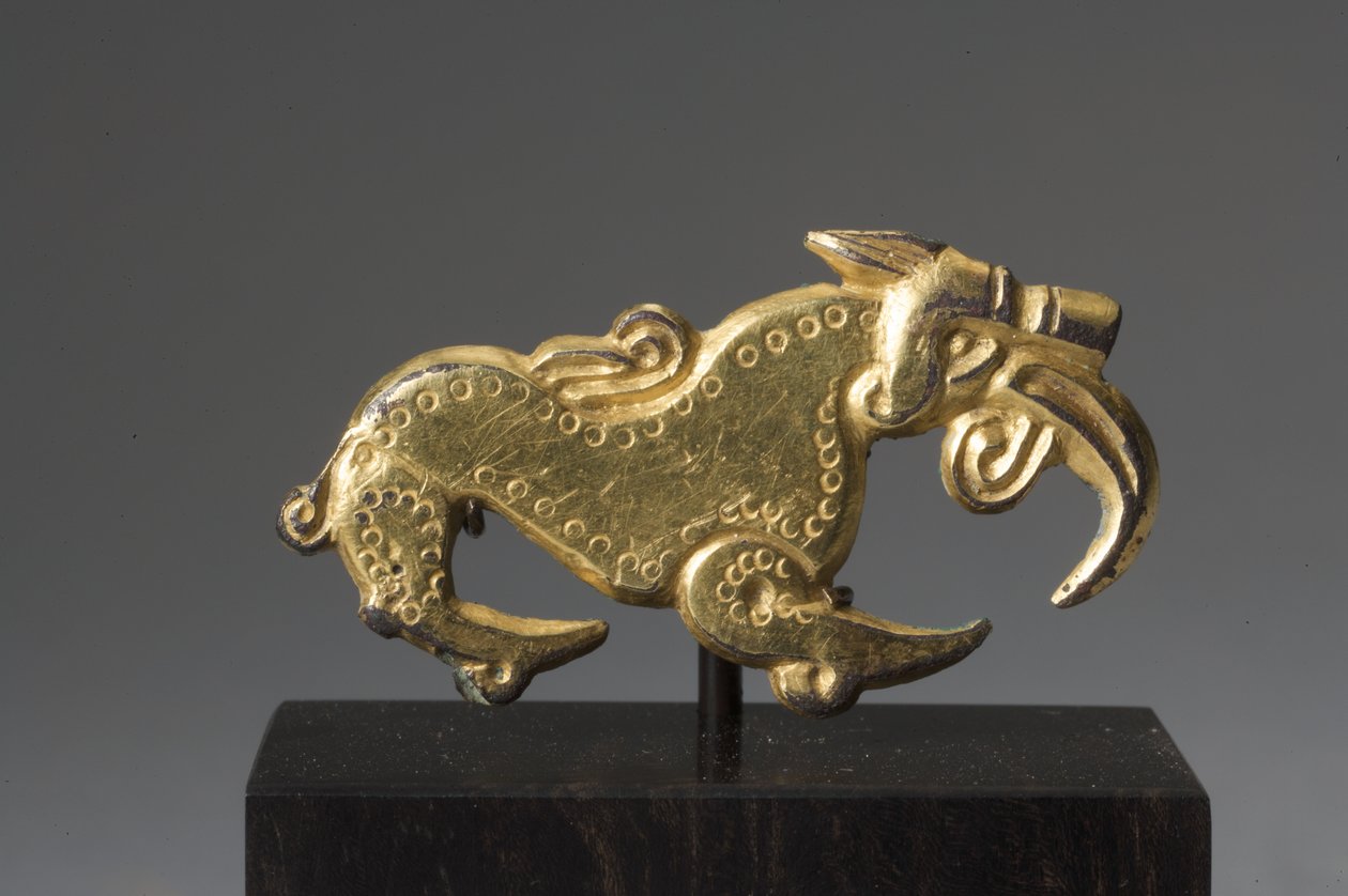 Adattamento di cintura zoomorfo da Anglo Saxon
