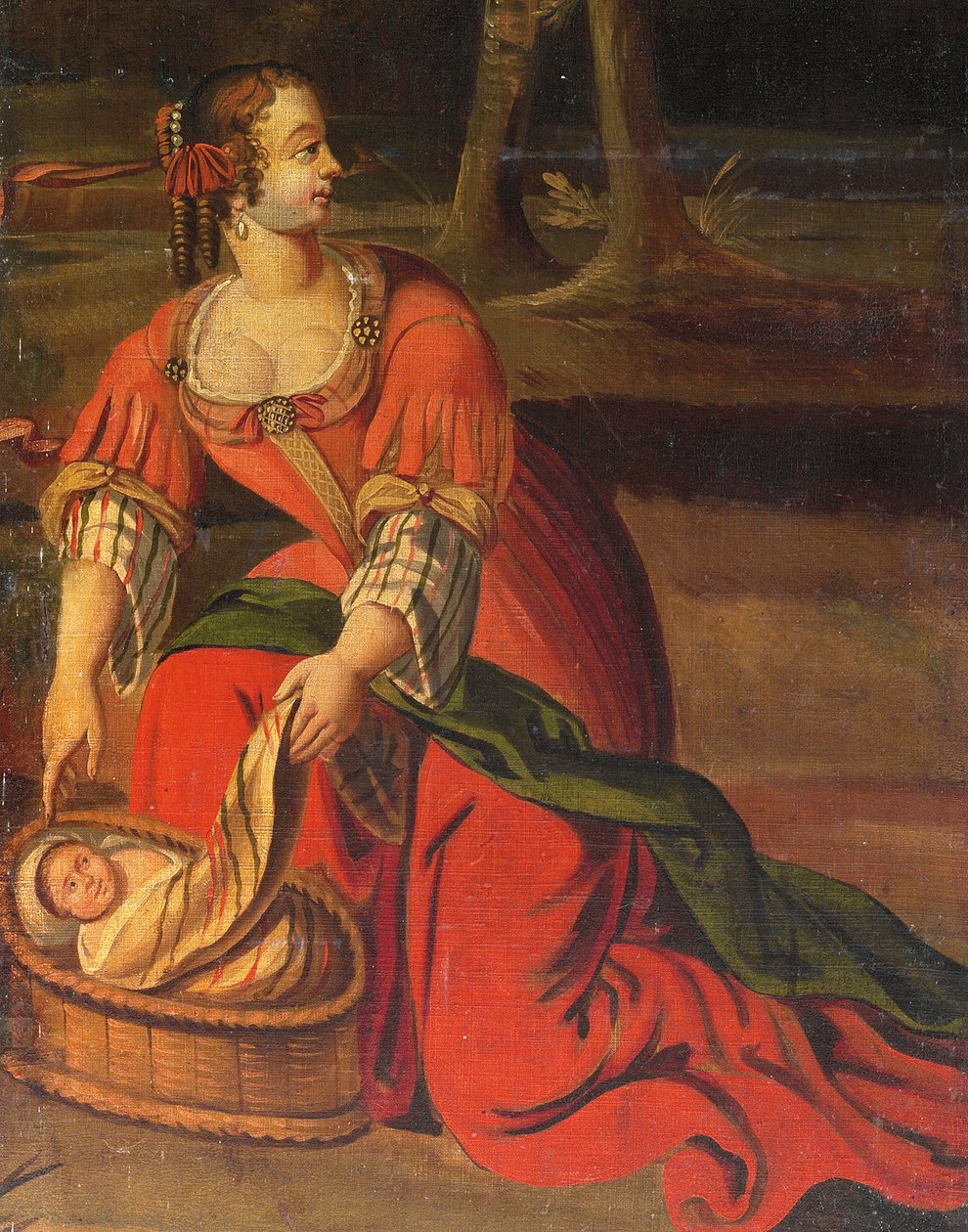 Paravento a quattro ante, c.1700 da Anglo Flemish School