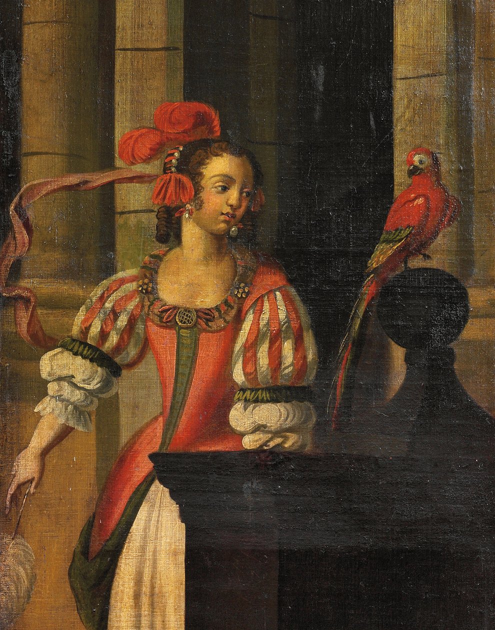 Schermo a quattro ante a doppia faccia, c.1700 da Anglo Flemish School
