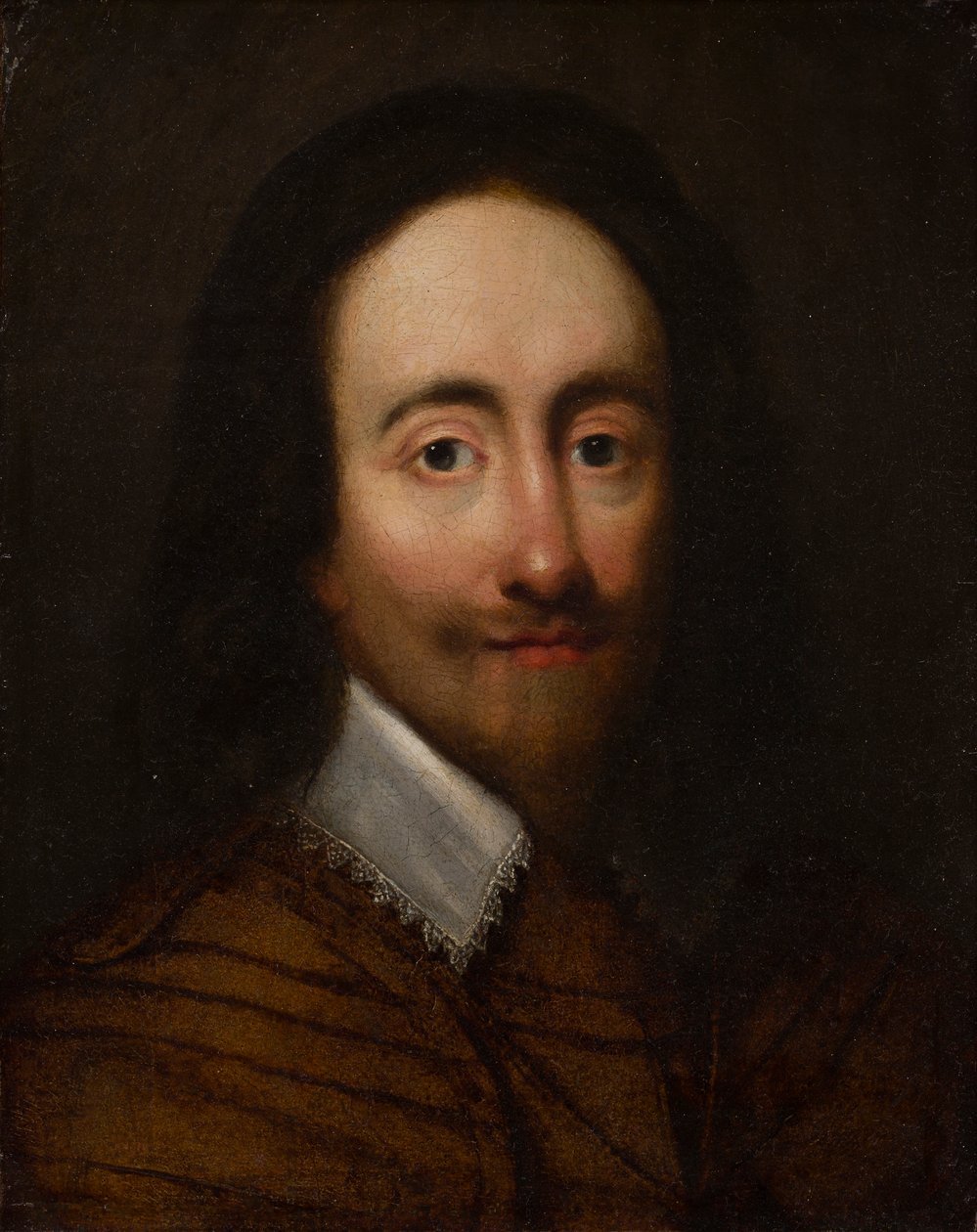 Ritratto di Re Carlo I da Anglo Flemish School