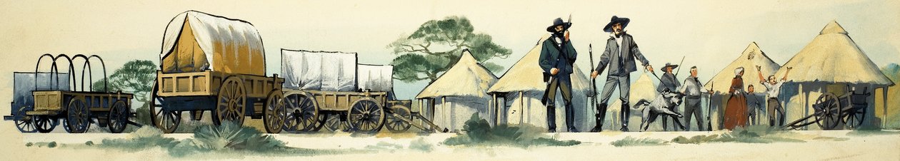 Pionieri nel Mashonaland, Africa da Angus McBride