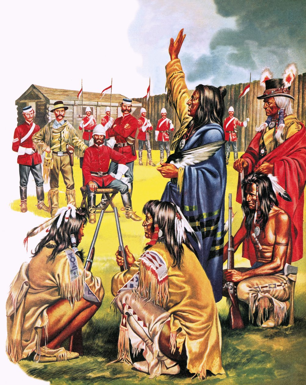 Racconti dei Mounties canadesi: La lunga marcia da Angus McBride