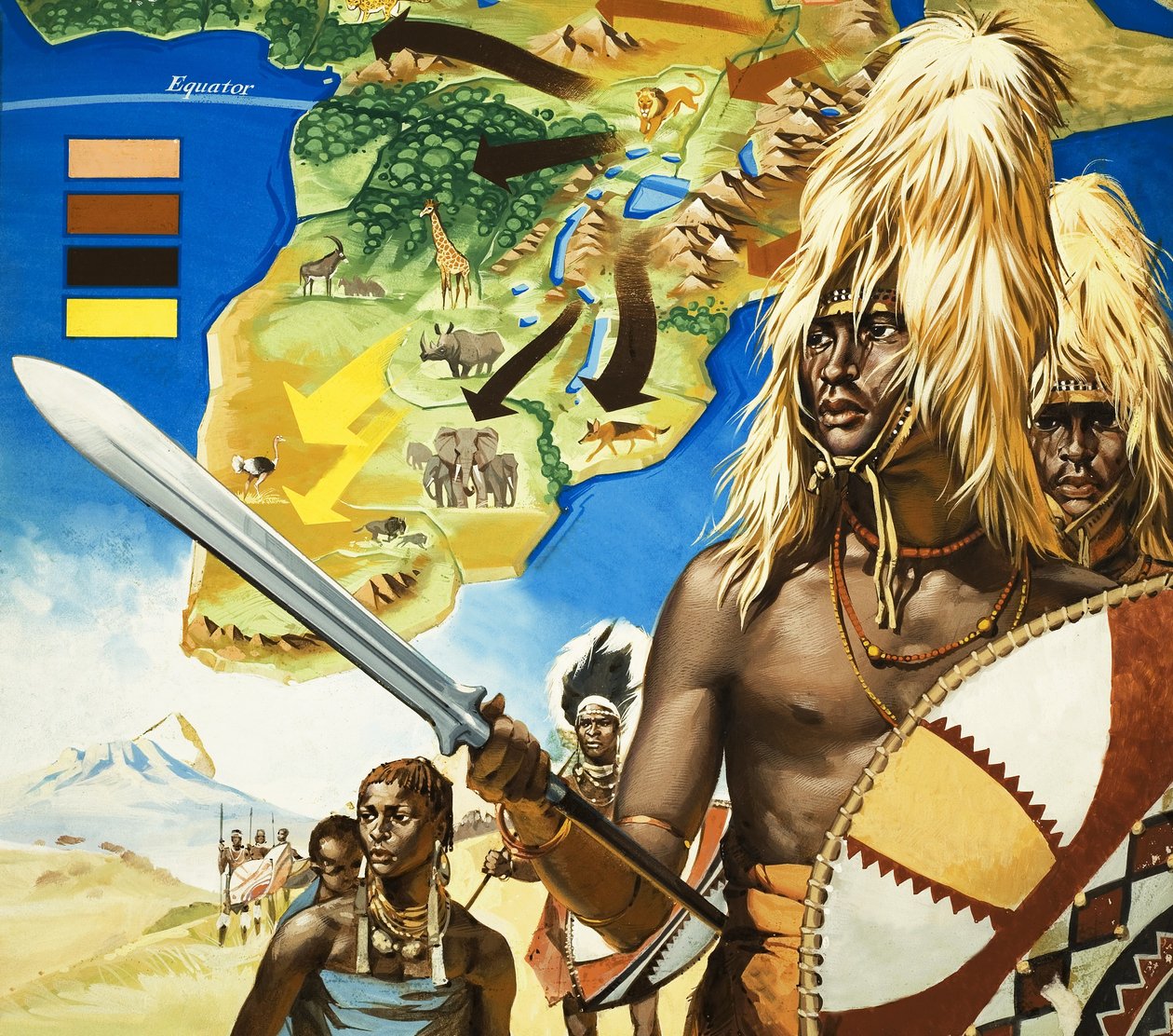 La tribù Masai dell