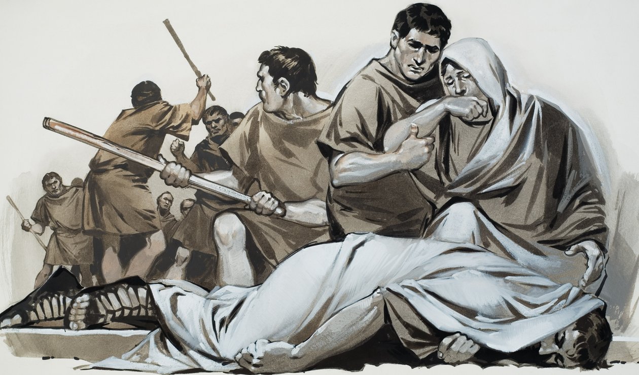Tiberio Gracco (gouache su carta) da Angus McBride