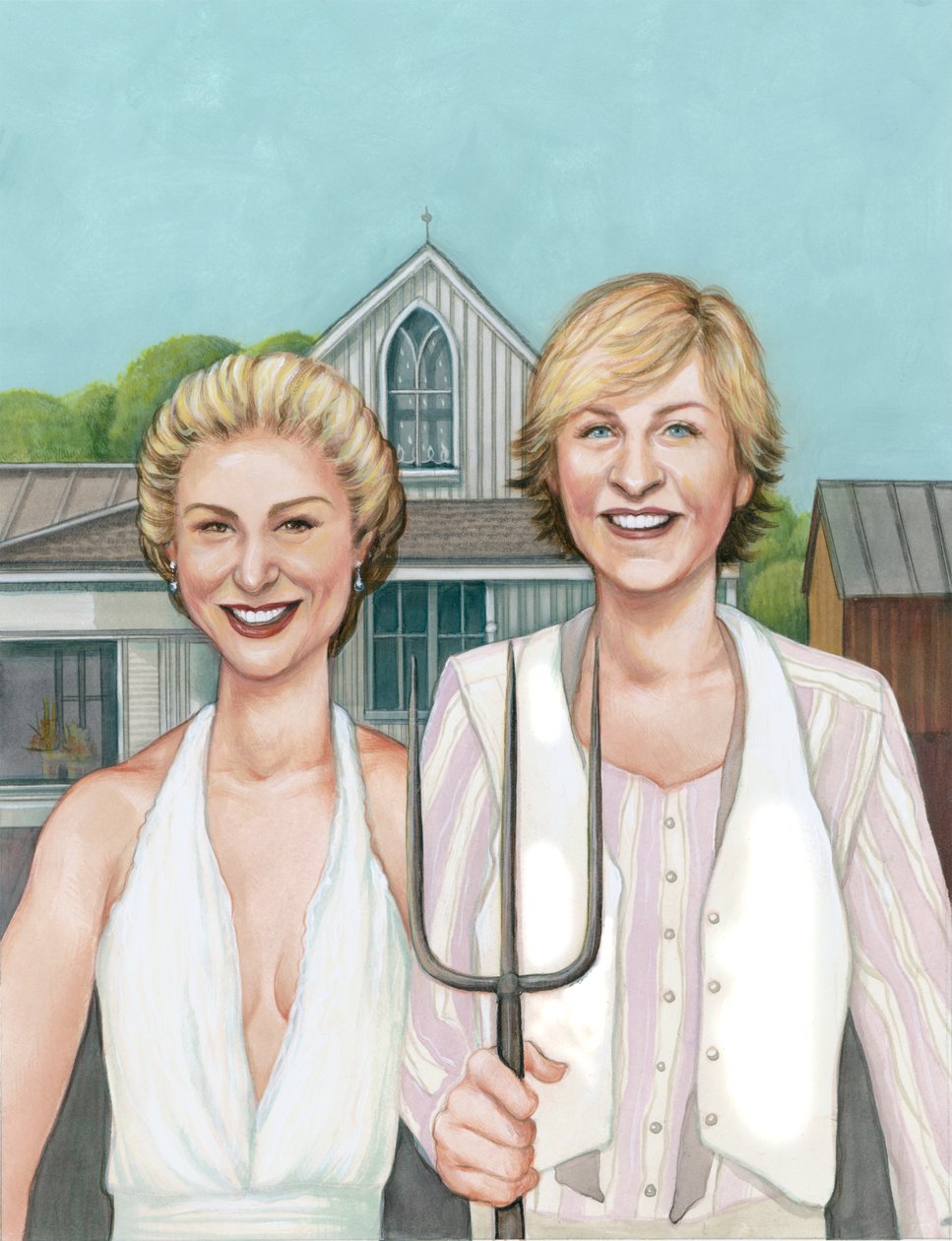 Ellen e Portia da Anita Kunz