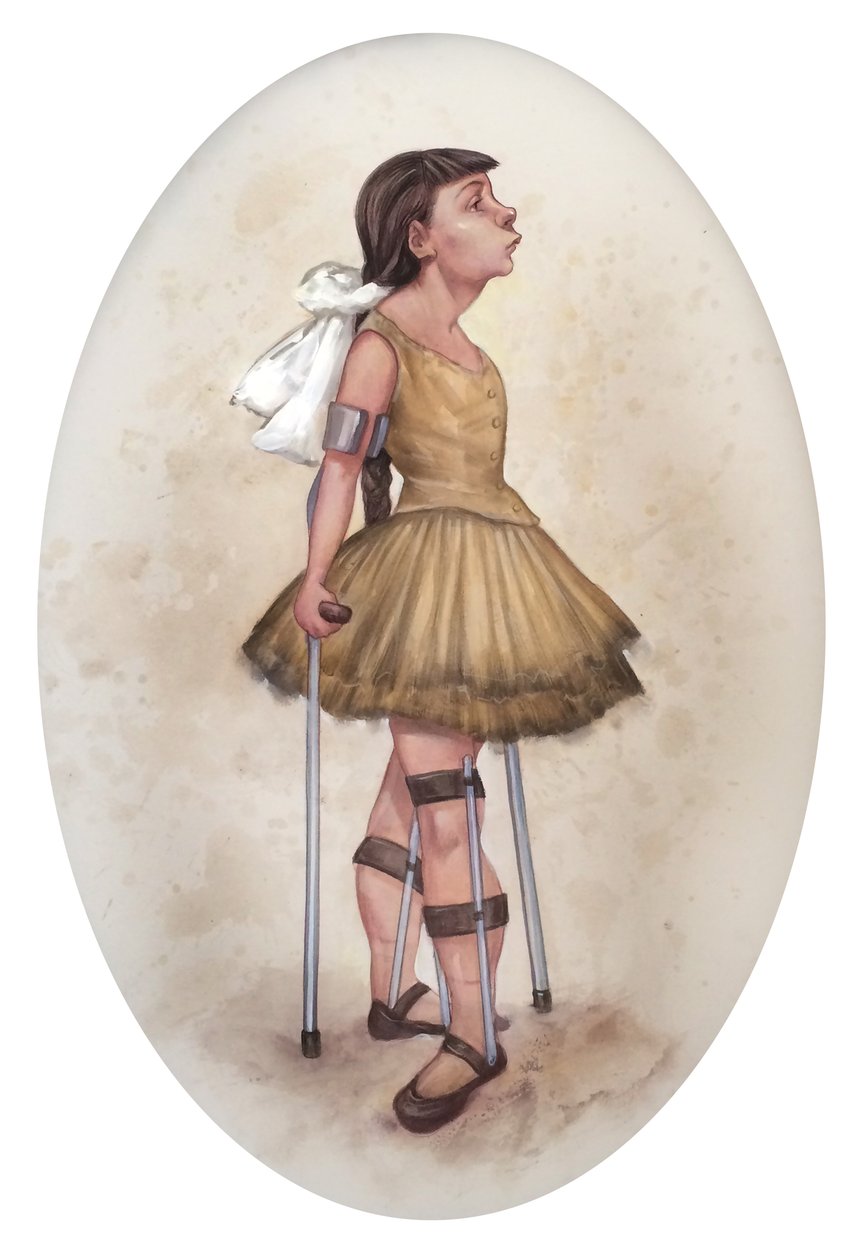 Piccola ballerina di quattordici anni da Anita Kunz