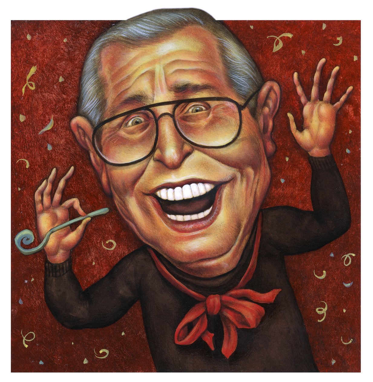 Milton Berle da Anita Kunz