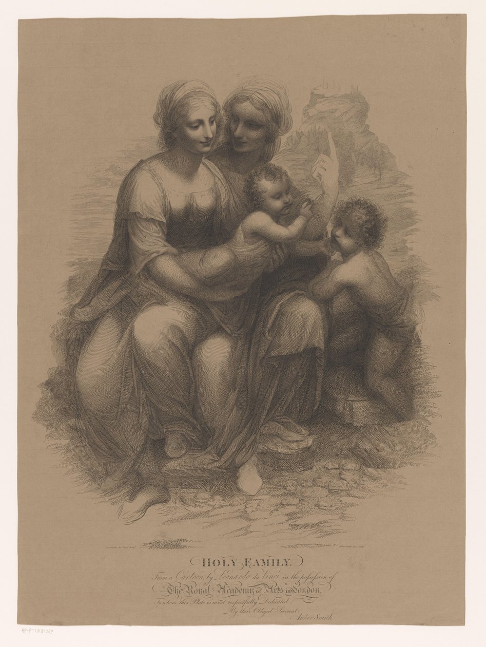 Sacra Famiglia con Giovanni Battista ed Elisabetta da Anker Smith