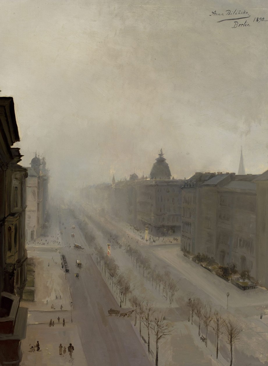 Unter den Linden a Berlino da Anna Bilińska Bohdanowicz