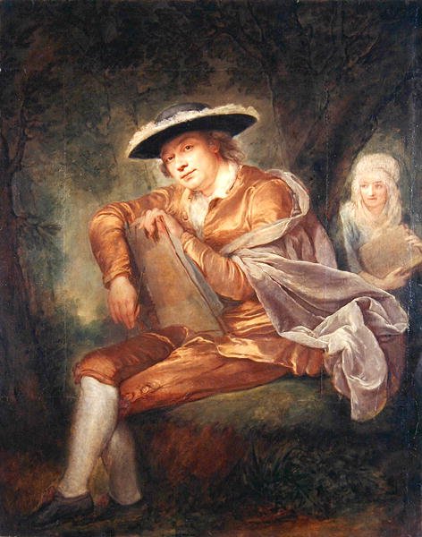 E.F. Thersbusch, il marito della pittrice da Anna Dorothea Therbusch